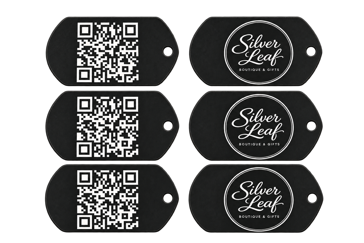 Customized Dog Tag Business Cards