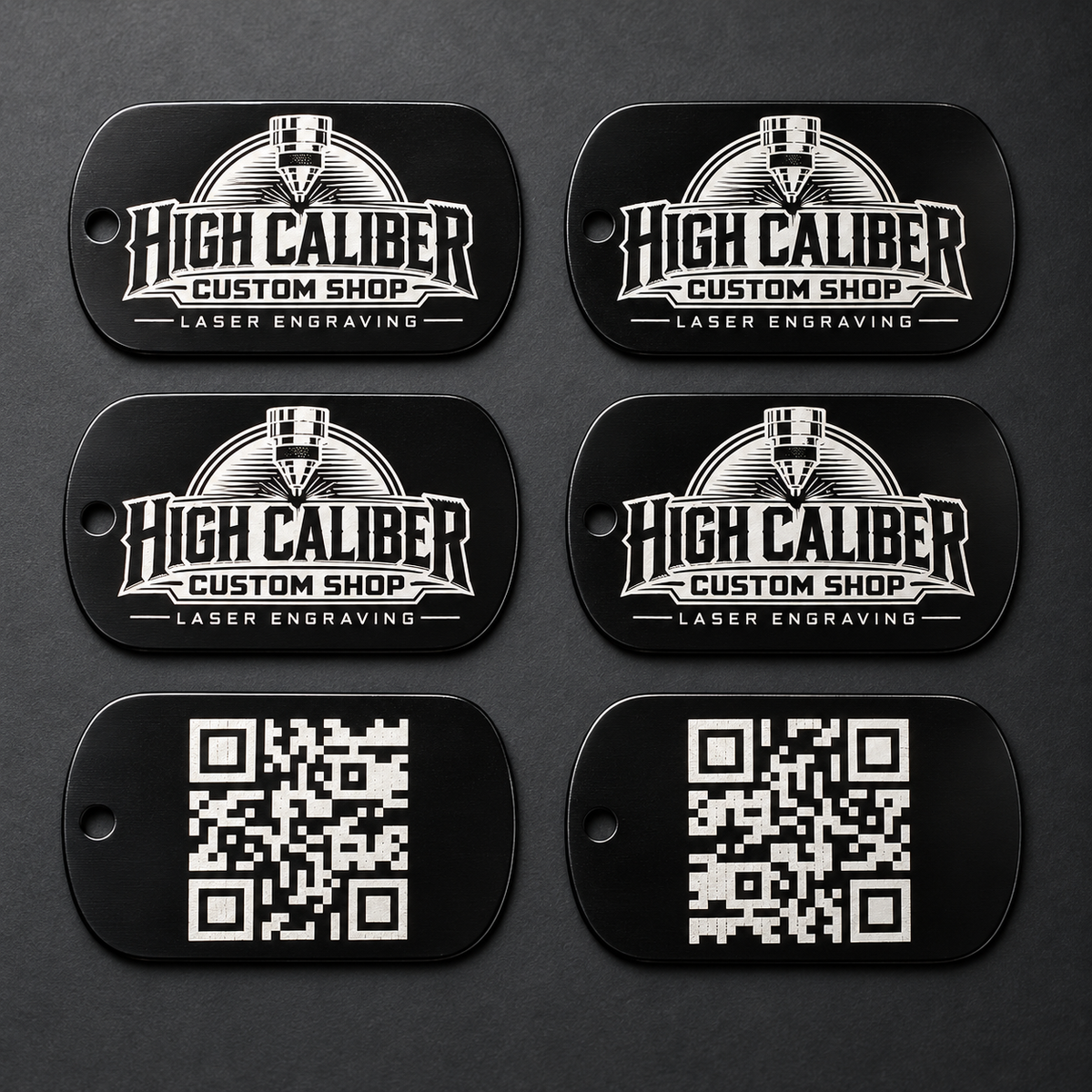 Customized Dog Tag Business Cards