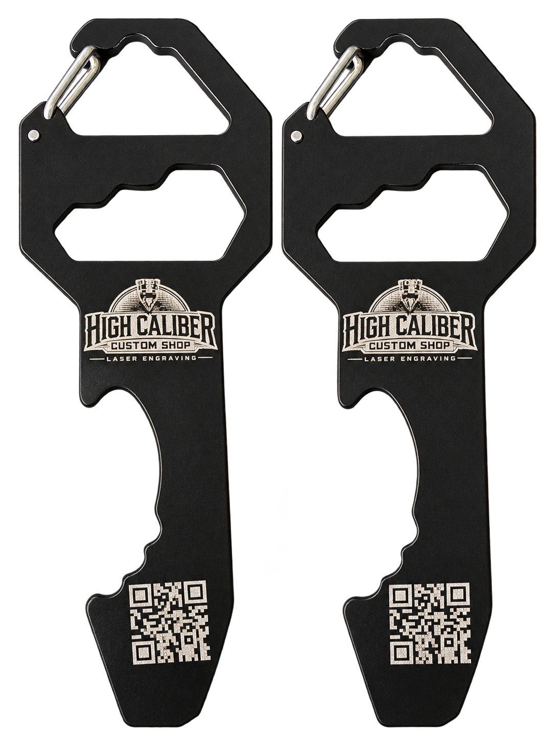 Customizable Carabiner Bottle Opener